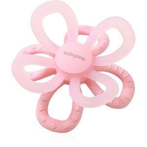 BabyOno Silicone Teether Flower rágóka Pink 1 db kép