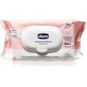 Chicco Delicate Wipes Chamomile nedves törlőkendők gyermekeknek kamillával 0m+ 72 db kép