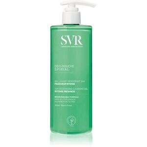 SVR Spirial Deo-Douche tisztító gél arcra, testre és hajra az érzékeny arcbőrre 400 ml kép