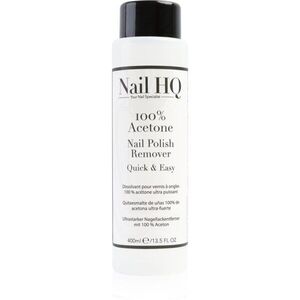 Nail HQ 100% Acetone körömlakklemosó 400 ml kép