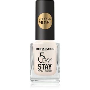Dermacol 5 Day Stay Extreme Pearl körömlakk gyöngyházfényű árnyalat 1 11 ml kép