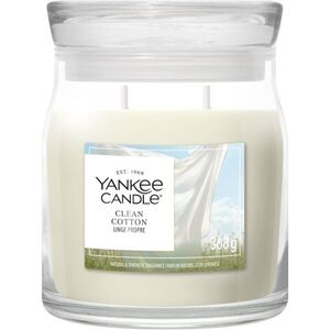 Yankee Candle Clean Cotton illatgyertya Signature 368 g kép
