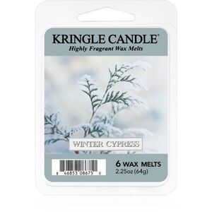 Kringle Candle Winter Cypress illatos viasz aromalámpába 64 g kép