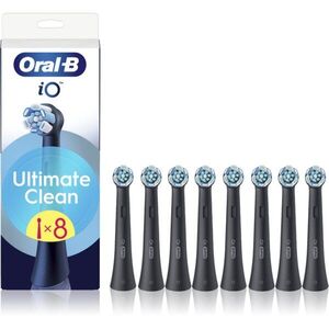 Oral-B iO Ultimate Clean csere fejek a fogkeféhez Black 8 db kép