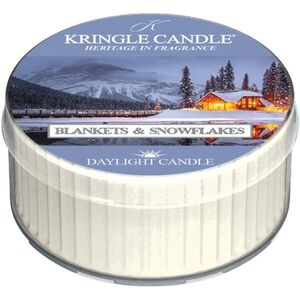 Kringle Candle Blankets & Snowflakes Daylight DTC illatgyertya 42 g kép