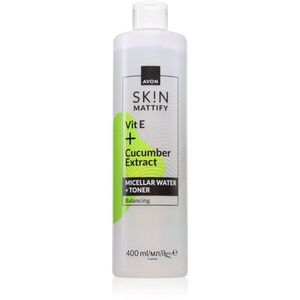 Avon Sk!n Mattify micellás víz 2 az 1-ben 400 ml kép