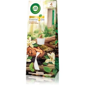 Air Wick Essential Oils Sandalwood & Warm Vanilla Aroma diffúzor töltettel 30 ml kép