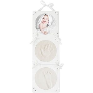 Bieco Print Set with Hanging Picture Frame baba kéz- és láblenyomat-készítő szett 55 x 18 x 1 cm kép