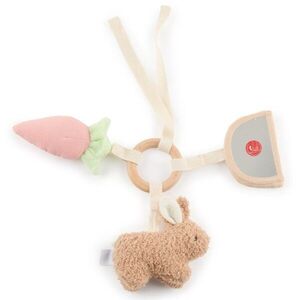 Bieco Activity Toy Bunny Fine kontrasztos függőjáték 1 db kép