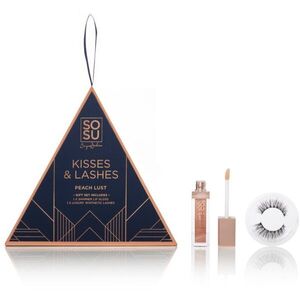 SOSU Cosmetics Limited Edition Kisses & Lashes ajándékszett Peach Lust kép