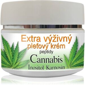 Bione Cosmetics Cannabis with Peptides extra tápláló arckrém 51 ml kép