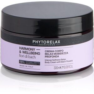 Phytorelax Laboratories Fiori di Bach tápláló testápoló krém nyugtató hatás 300 ml kép