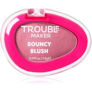 Trouble Maker Bouncy Blush púderes arcpír árnyalat Baseline Rose 2.8 g kép