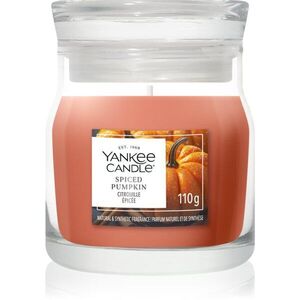 Yankee Candle Spiced Pumpkin illatgyertya Signature 110 g kép