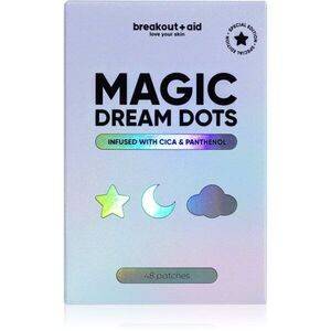 breakout + aid Magic Dream Dots tapasz problémás bőrre pattanások ellen ázsiai gázlóval és panthenollal 48 db kép