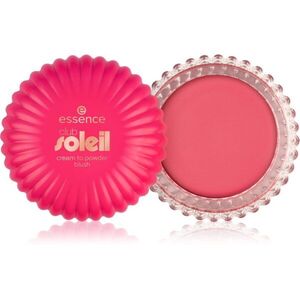 essence club SOLEIL krémes arcpirosító púderes hatással árnyalat 01 Guava Sunset 8.5 g kép