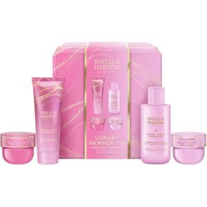 Baylis & Harding Jojoba, Vanilla & Almond Oil ajándékszett pléh doboz kép
