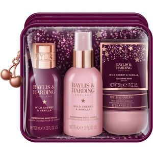 Baylis & Harding Wild Cherry & Vanilla ajándékszett utazásra kép
