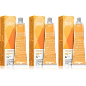 Londa Professional Demi-Permanent Color hajfesték takarékos kiszerelés árnyalat 7/43 3 db kép