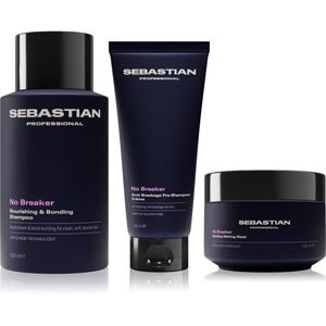Sebastian Professional No.Breaker Bundle szett meggyengült hajra 3 db kép