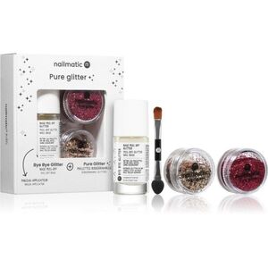 Nailmatic Pure Glitter szett csillámporral kép