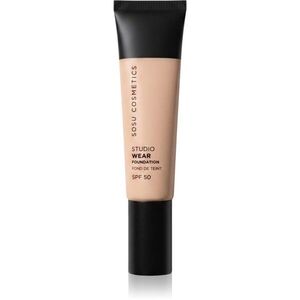SOSU Cosmetics Studio Wear fedő hatású alapozó SPF 50 árnyalat 03 W 32 ml kép