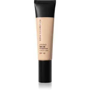 SOSU Cosmetics Studio Wear fedő hatású alapozó SPF 50 árnyalat 02 W 32 ml kép