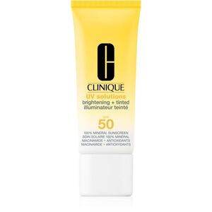 Clinique Sun UV Solutions Brightening Tinted Sunscream SPF50 bőrvilágosító tonizáló krém árnyalat Medium 40 ml kép