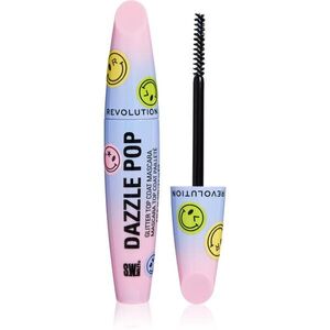 Revolution S.W.Smiley Dazzle pop szempillaspirál csillámporral 8.2 ml kép