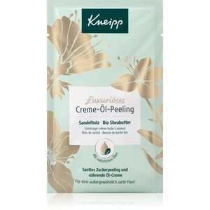Kneipp Luxurious Sheabutter testpeeling bambuszvajjal Sandalwood & Bio Sheabutter 40 ml kép
