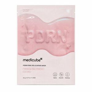 Medicube ragyogást fokozó arcmaszk PDRN Pink Vita Coating Mask 22 g kép