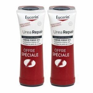 Eucerin Urea Repair lábkrém száraz bőrre PLUS 10% Urea Foot Cream 2 x 100 ml kép