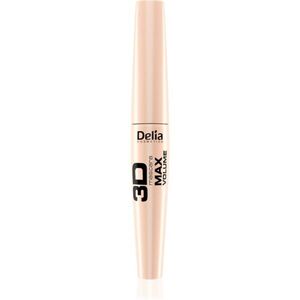 Delia Cosmetics Mix&Match 3D MAX Volume tömegnövelő és szempilla-elválasztó szempillaspirál árnyalat Black 12 ml kép