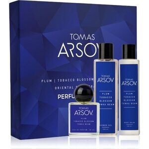 Tomas Arsov Plum Tobacco Blossom Tonka Bean ajándékszett unisex 3 db kép