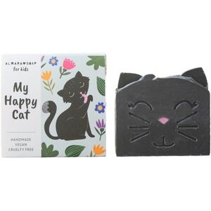 Almara Soap My Happy Cat kézműves szappan barack illatú gyermekeknek 100 g kép