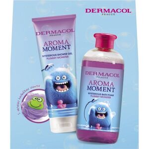 Dermacol Aroma Moment Plummy Monster ajándékszett gyermekeknek Plum kép