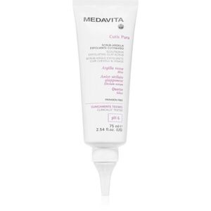 Medavita Cutis Pura Exfoliating Clay-Scrub tisztító peeling arcra és fejbőrre 75 ml kép