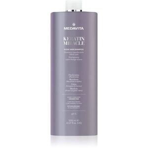 Medavita Keratin Miracle Sleek Hair Shampoo kisimító sampon 1250 ml kép