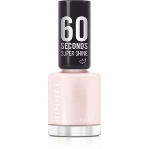 Rimmel 60 Seconds Super Shine körömlakk árnyalat 108 Cameo Rose 8 ml kép