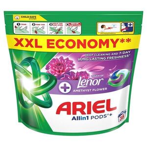 Ariel Allin1 Pods+ + Touch of Lenor Amethyst Flower Mosókapszula... kép