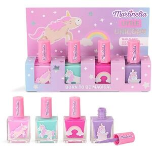 Martinelia Little Unicorn Nail Polish Set körömlakk szett gyermekeknek Pink, Blue, Purple, Fuchsia kép