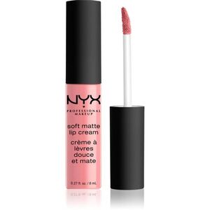 NYX Professional Makeup Soft Matte Lip Cream matt folyékony állagú ajakrúzs árnyalat 06 Istanbul 8 ml kép