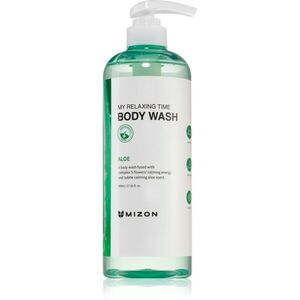 Mizon My Relaxing Time Aloe hidratáló tusoló gél nyugtató hatással 800 ml kép