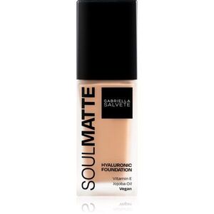 Gabriella Salvete SoulMatte Hyaluronic Foundation tartós alapozó matt hatással árnyalat 04W Golden Sand Warm 30 ml kép