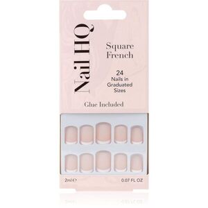 Nail HQ Square French műköröm 24 db kép