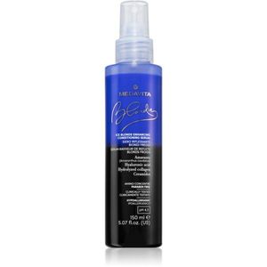 Medavita Blondie Ice Blonde Enhancing Conditioning Serum öblítést nem igénylő spray kondicionáló a szőke hideg árnyalataiért pH 4.5 150 ml kép