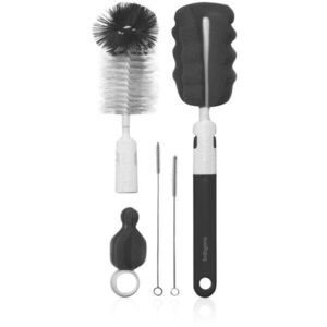 BabyOno Brush Set hajkefe cumisüveg és etetőcumi tisztításhoz Grey 1 db kép