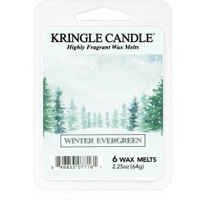 Kringle Candle Winter Evergreen illatos viasz aromalámpába 64 g kép