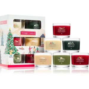 Yankee Candle Christmas Collection 6 Votive Candles ajándékszett kép