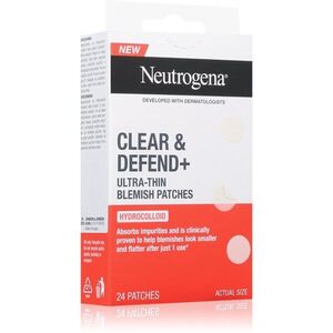 Neutrogena Clear & Defend+ tapasz problémás bőrre 24 db kép